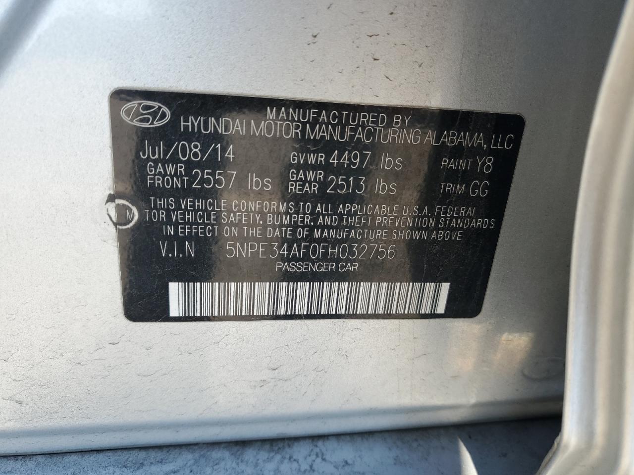 2015 Hyundai Sonata - Image 13