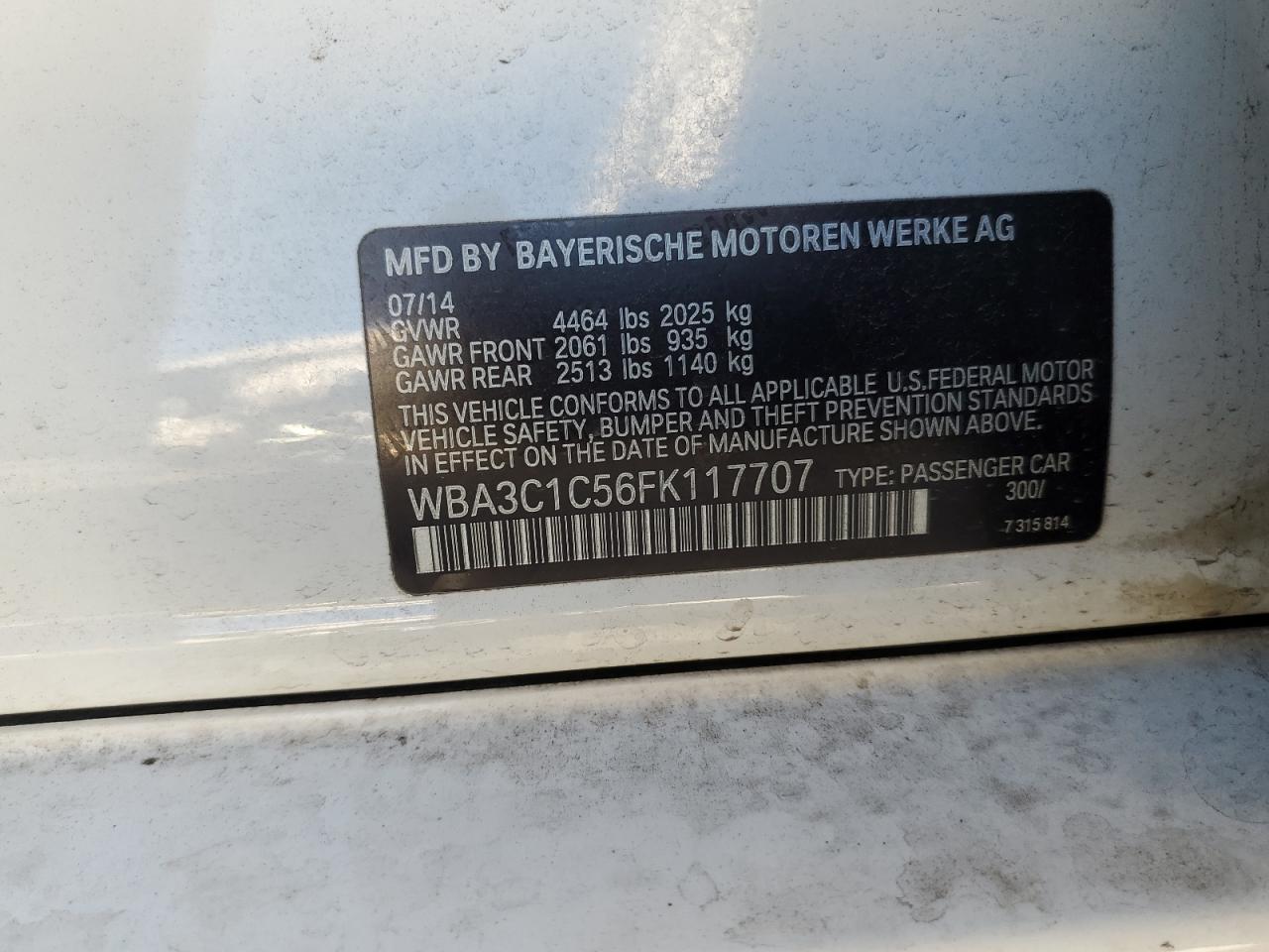 2015 BMW 3er - Image 12