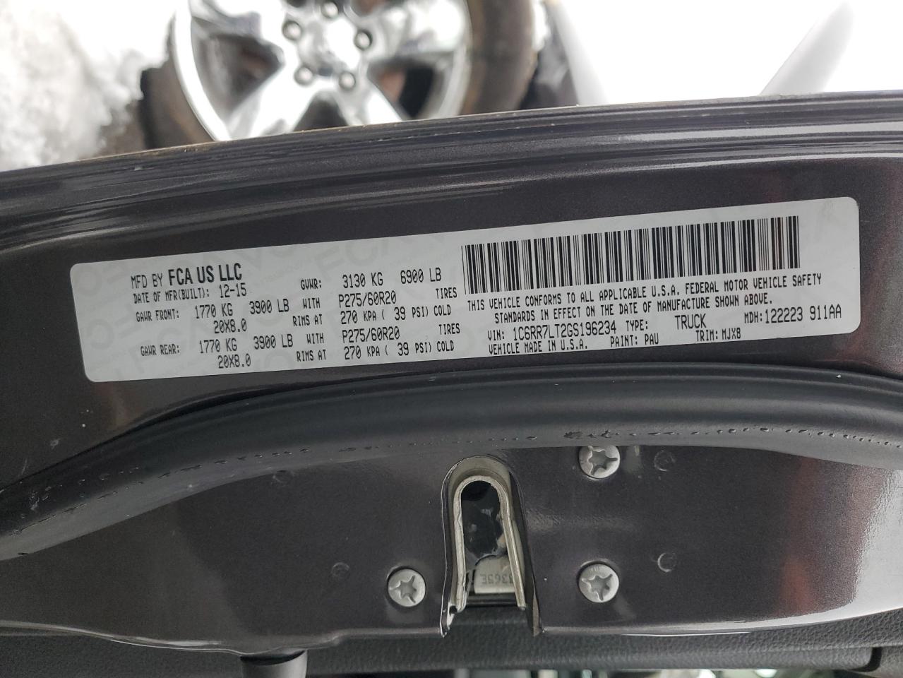 2016 RAM 1500 - Image 12