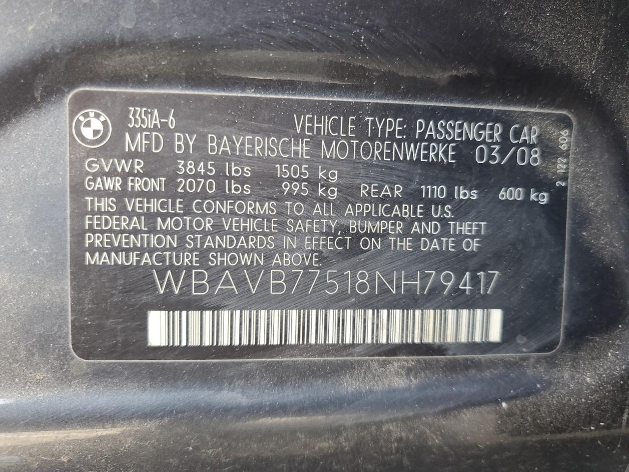 2008 BMW 3er - Image 12
