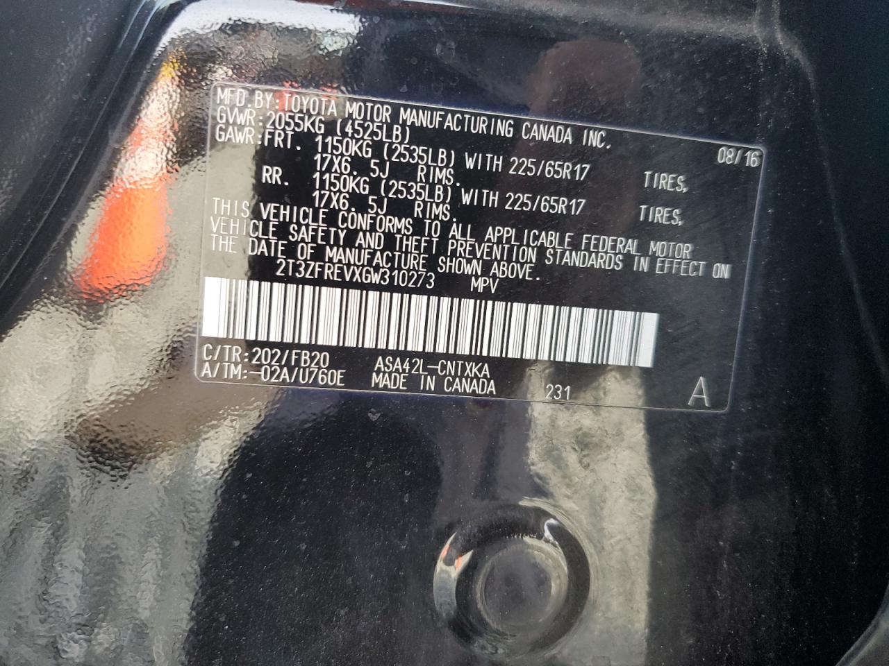 2016 Toyota RAV 4 - Image 13