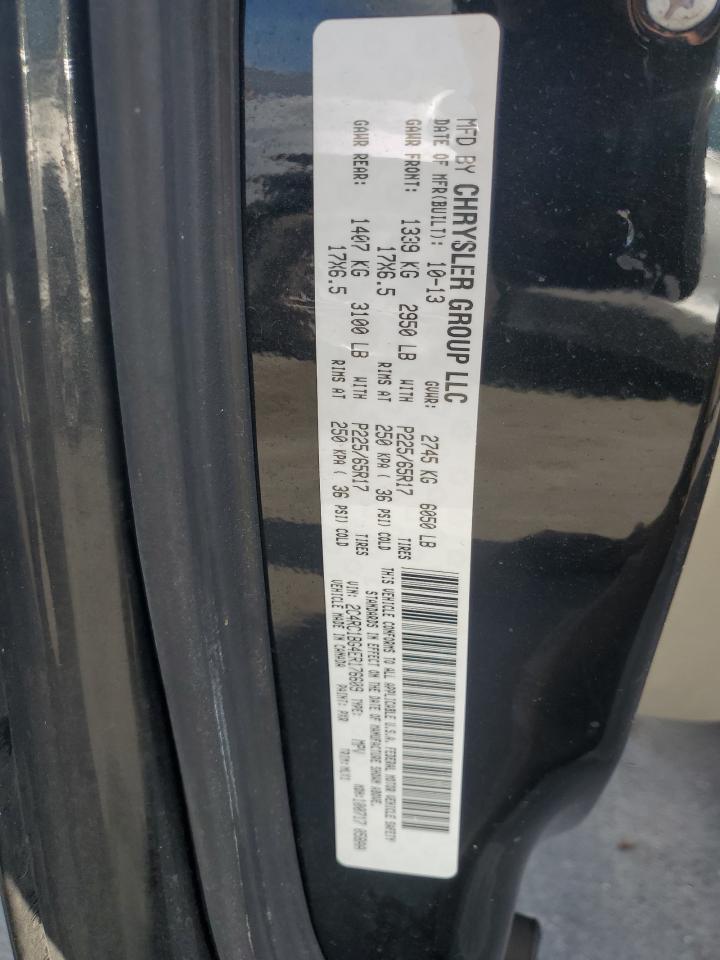 2014 Chrysler Town & Country Touring VIN: 2C4RC1BG4ER176609 Lot: 44952425