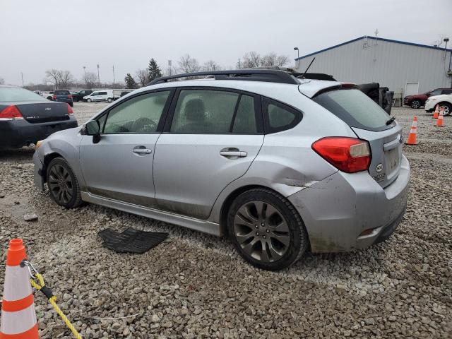  SUBARU IMPREZA 2016 Серебристый