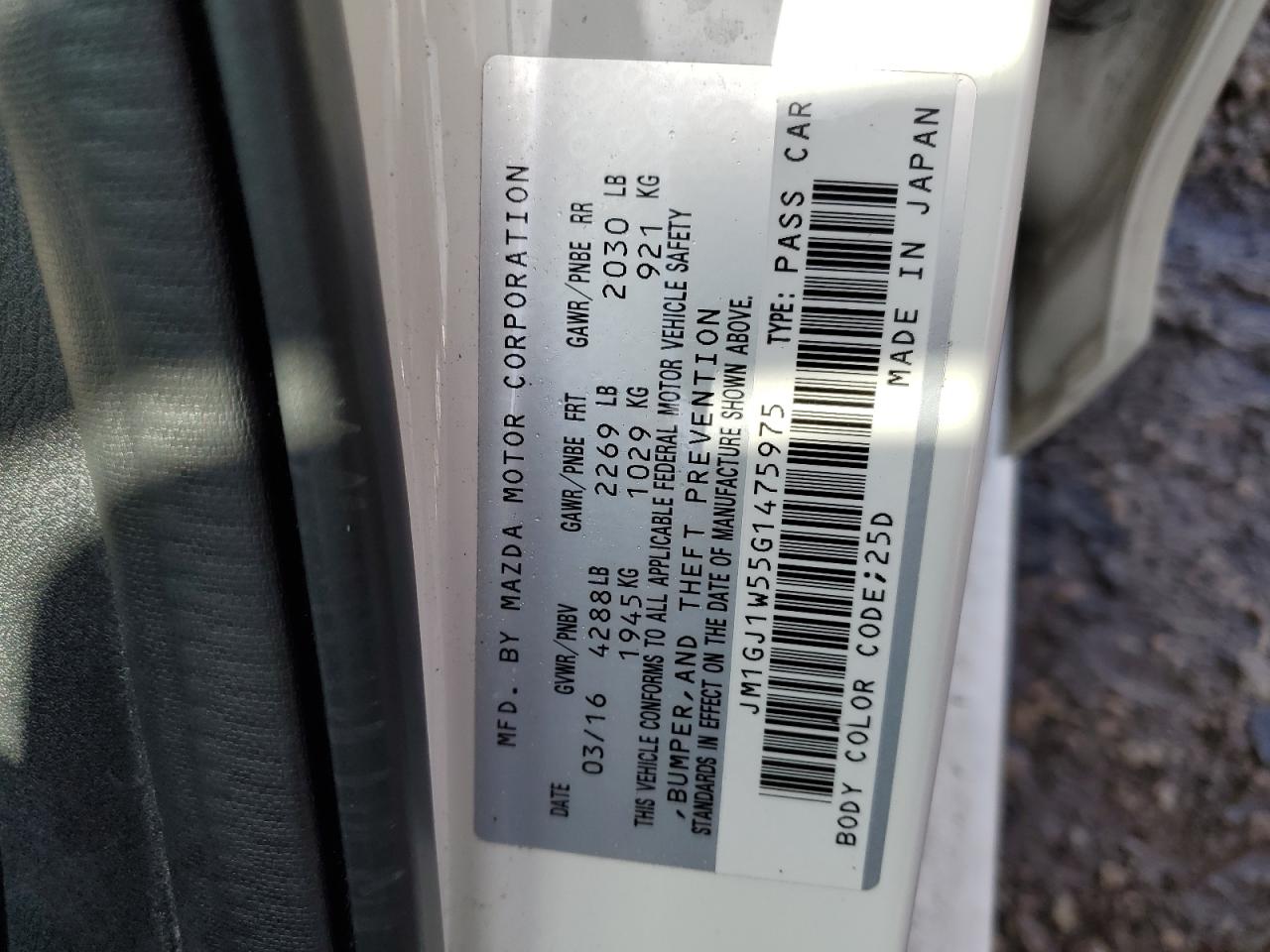 2016 Mazda 6 - Image 14