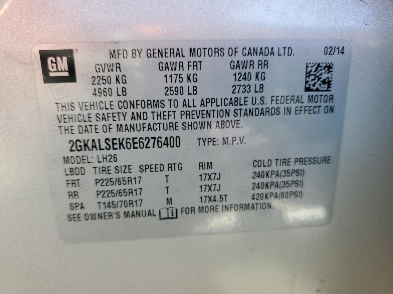 2014 GMC Terrain - Image 13