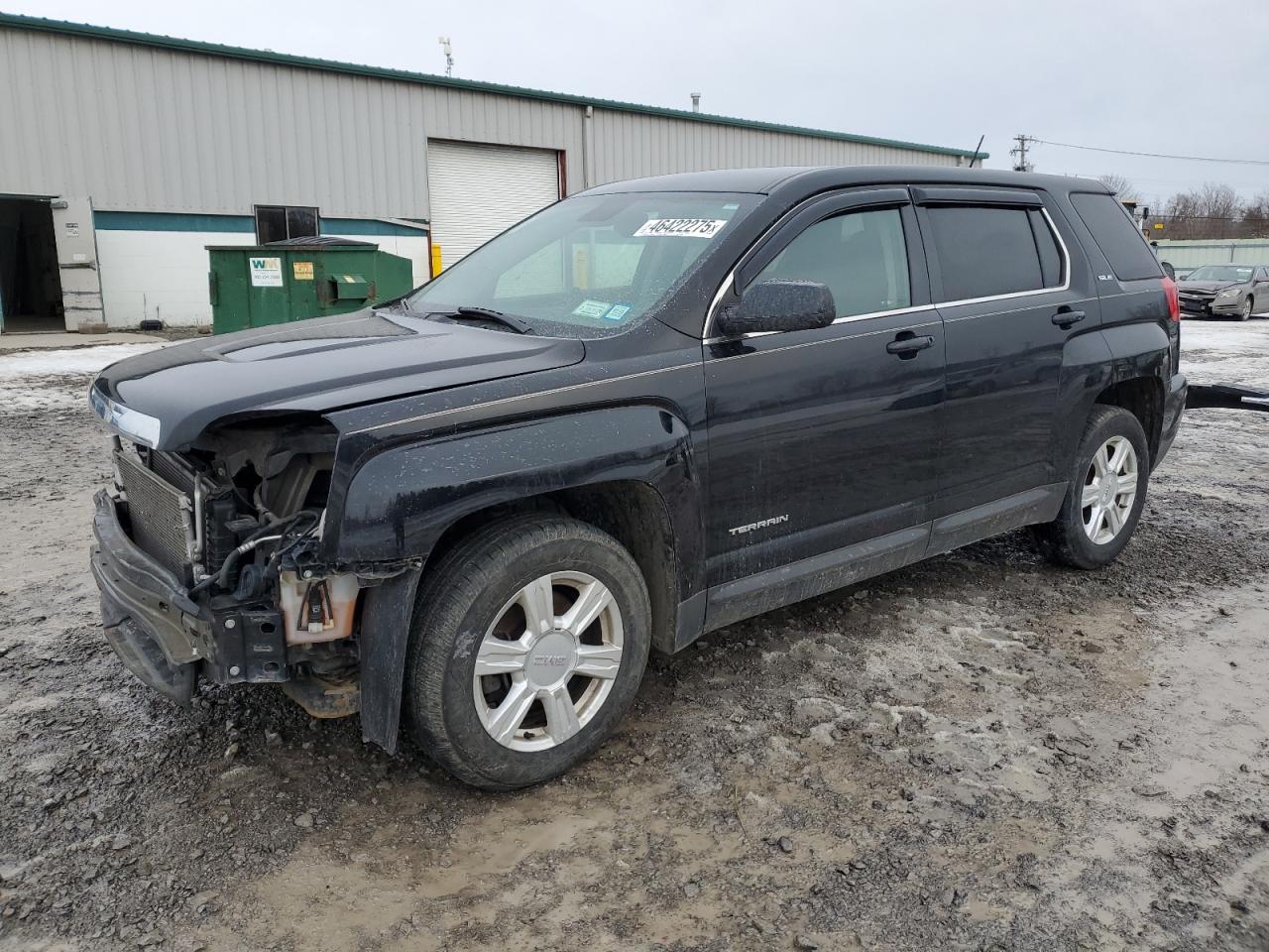2016 Gmc Terrain Sle للبيع في Leroy، NY - Front End
