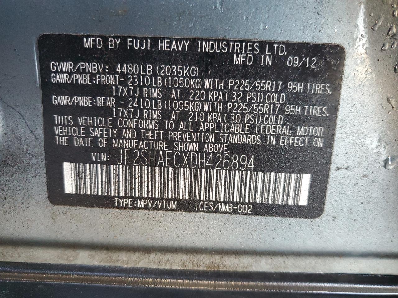 2013 Subaru Forester - Image 13