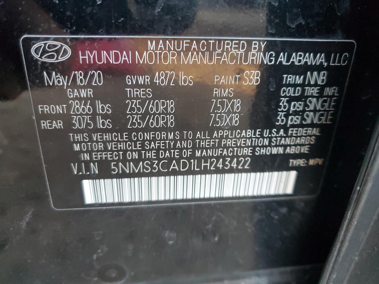 2020 Hyundai Santa Fe - Image 14