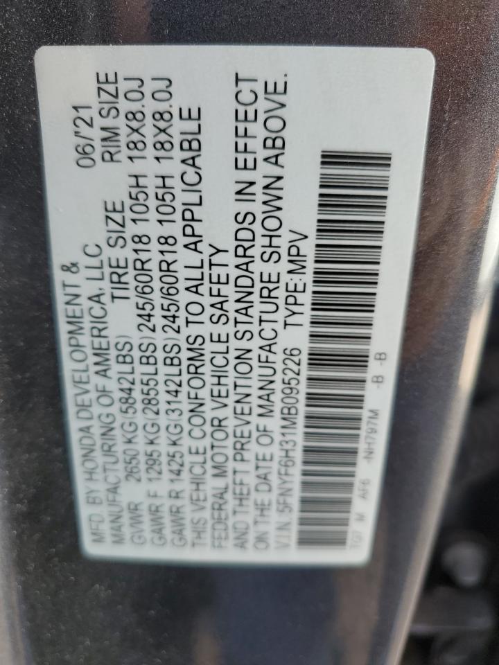 2021 Honda Pilot - Image 13
