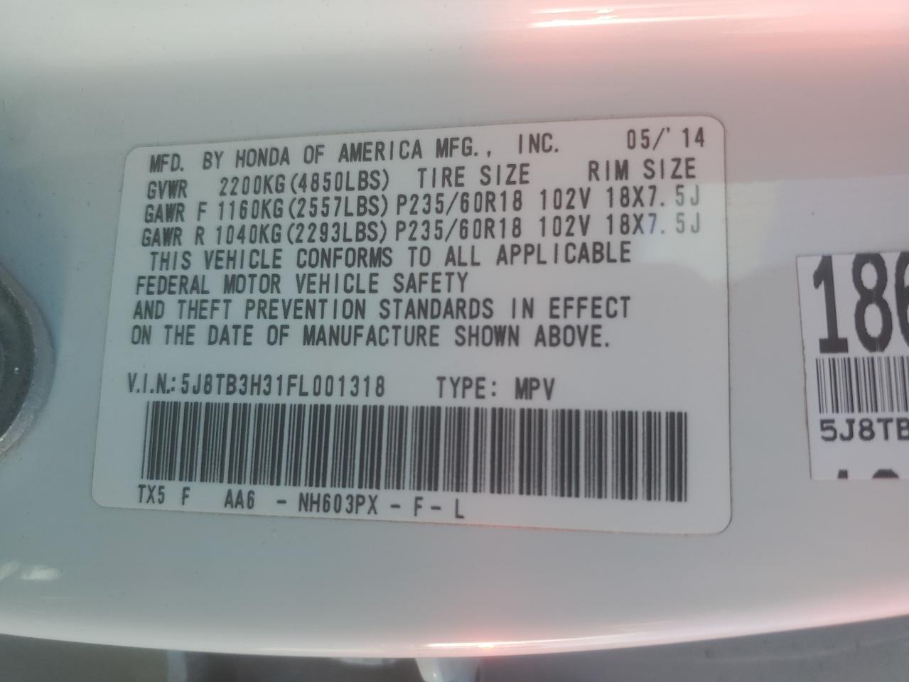 2015 Acura RDX - Image 13