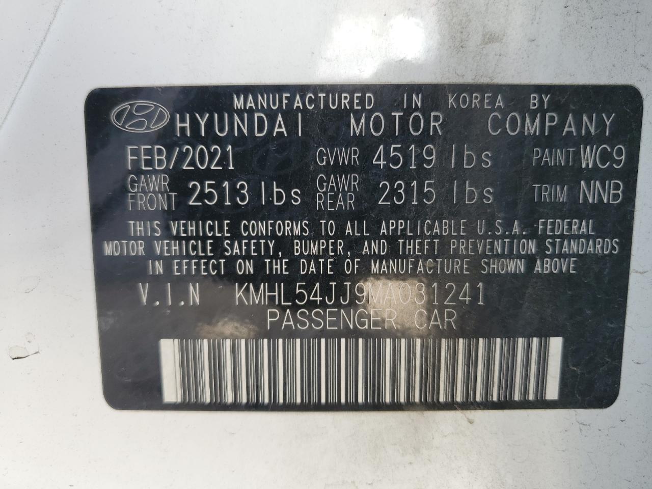 2021 Hyundai Sonata - Image 12