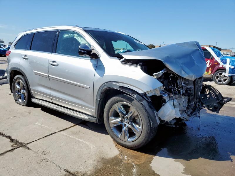  TOYOTA HIGHLANDER 2017 Silver