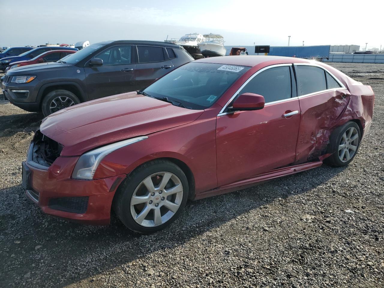 2013 Cadillac Ats იყიდება Houston-ში, TX - Front End