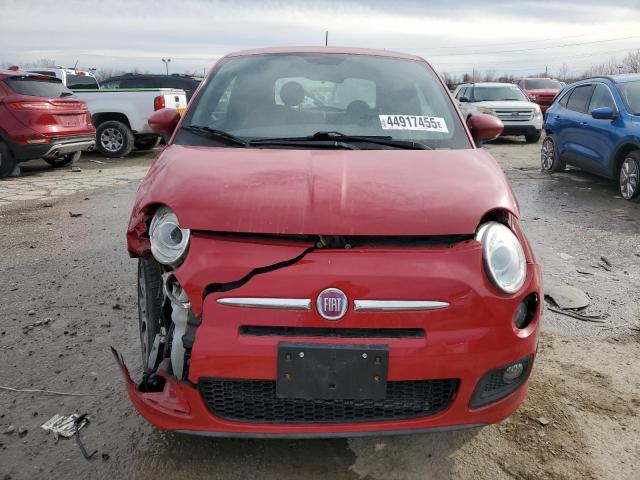  FIAT 500 2012 Красный