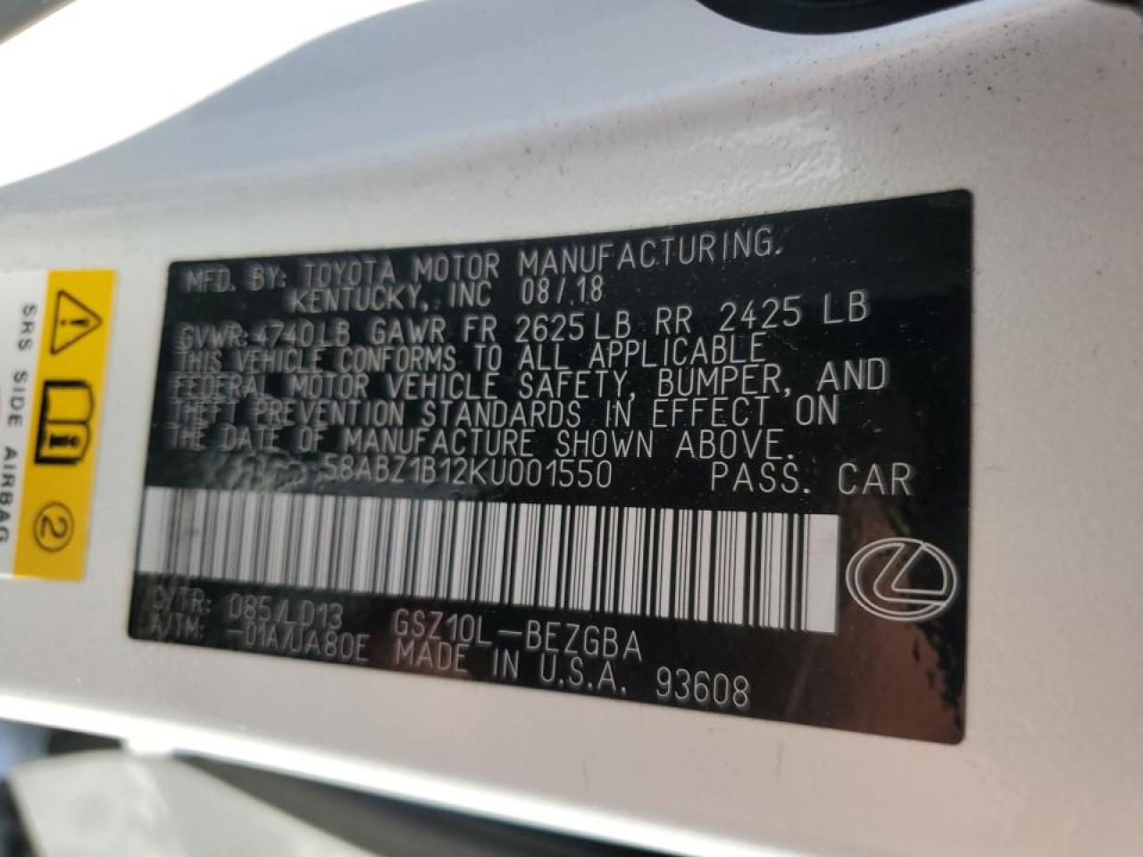 2019 Lexus ES - Image 12