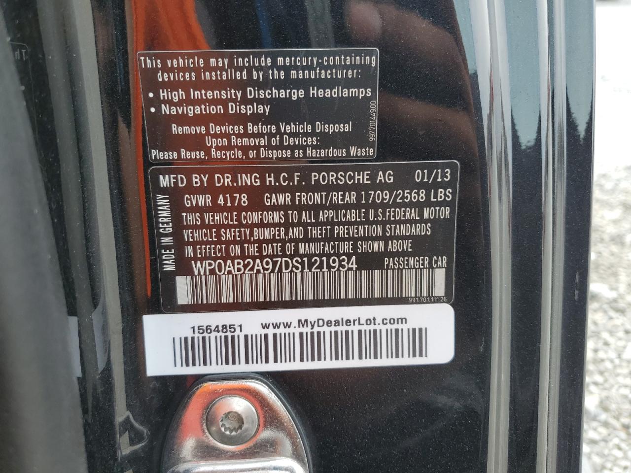 2013 Porsche 911 - Image 12