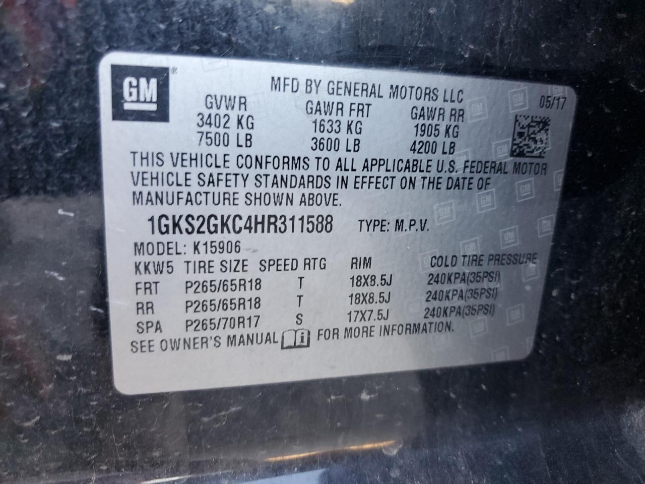 2017 GMC Yukon - Image 15