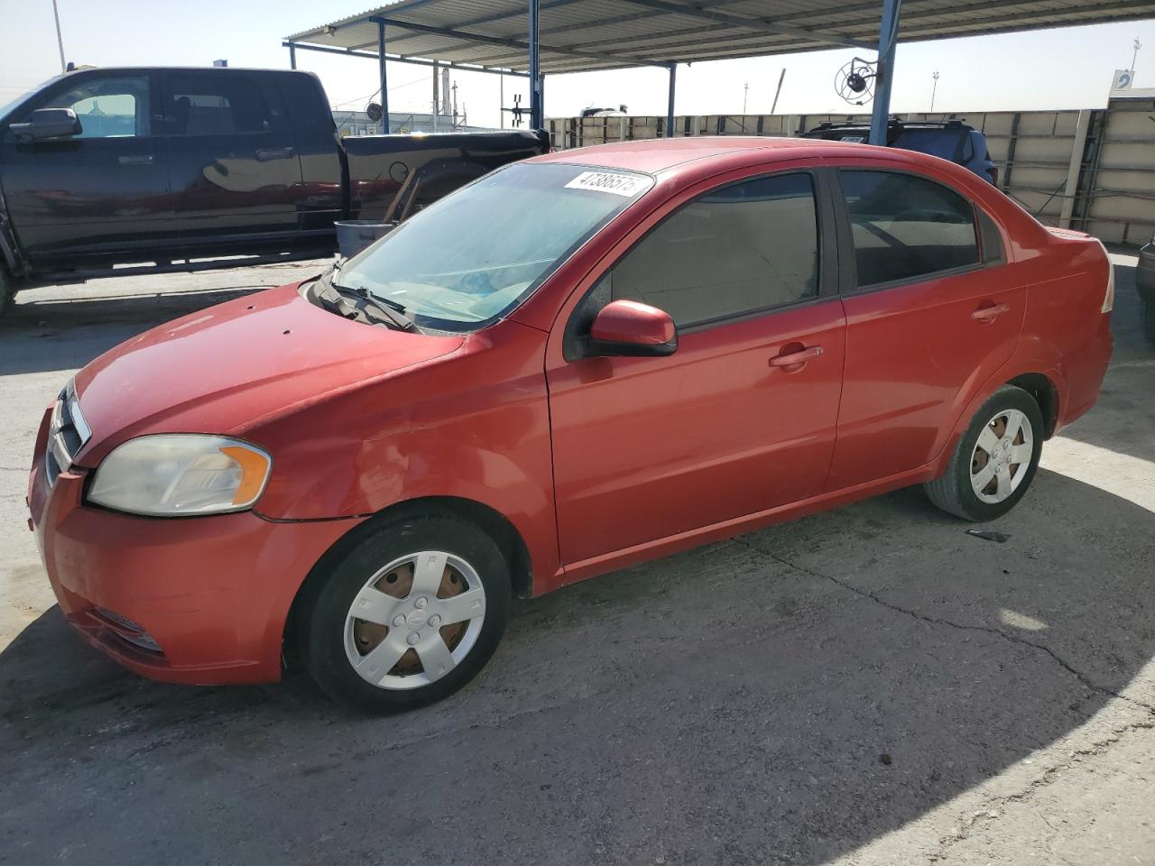 2010 Chevrolet Aveo Ls na sprzedaż w Anthony, TX - Front End