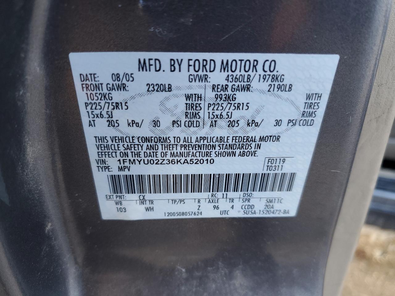 2006 Ford Escape - Image 13