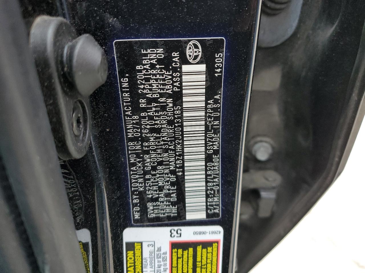 2018 Toyota Camry - Image 13