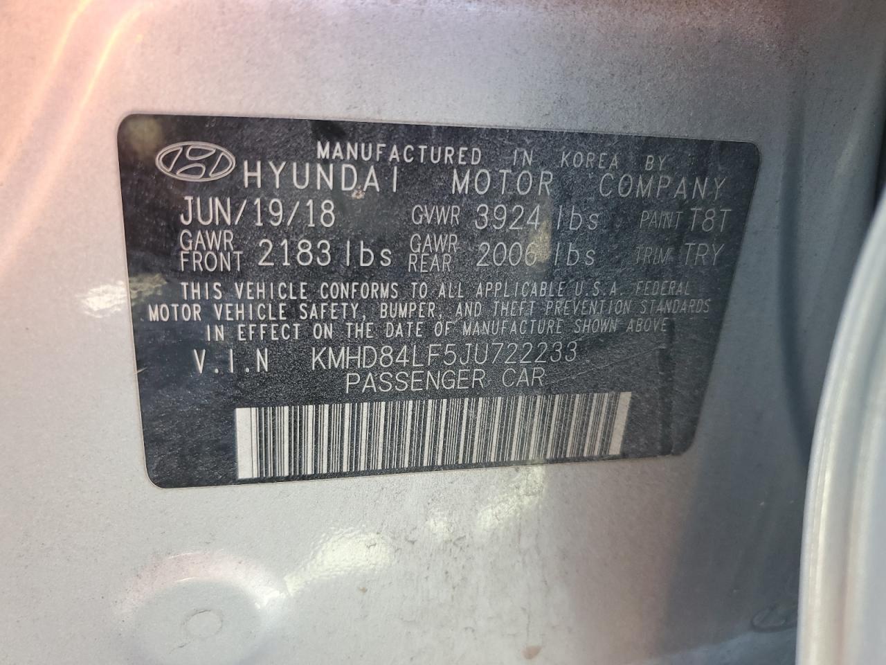 2018 Hyundai Elantra - Image 13