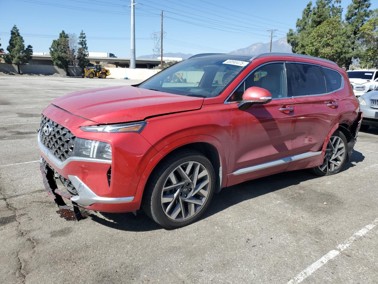 2022 Hyundai Santa Fe Calligraphy продається в Rancho Cucamonga, CA - Front End