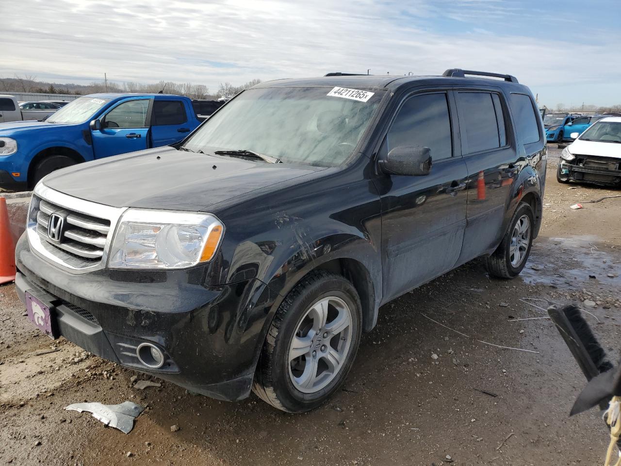 2015 Honda Pilot Exl на продаже в Kansas City, KS - Rear End