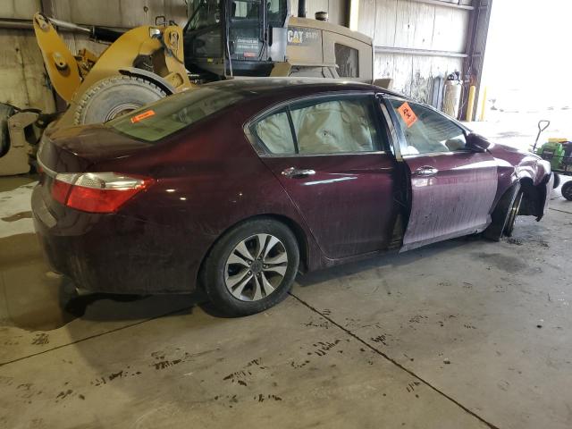 Седаны HONDA ACCORD 2015 Бордовый