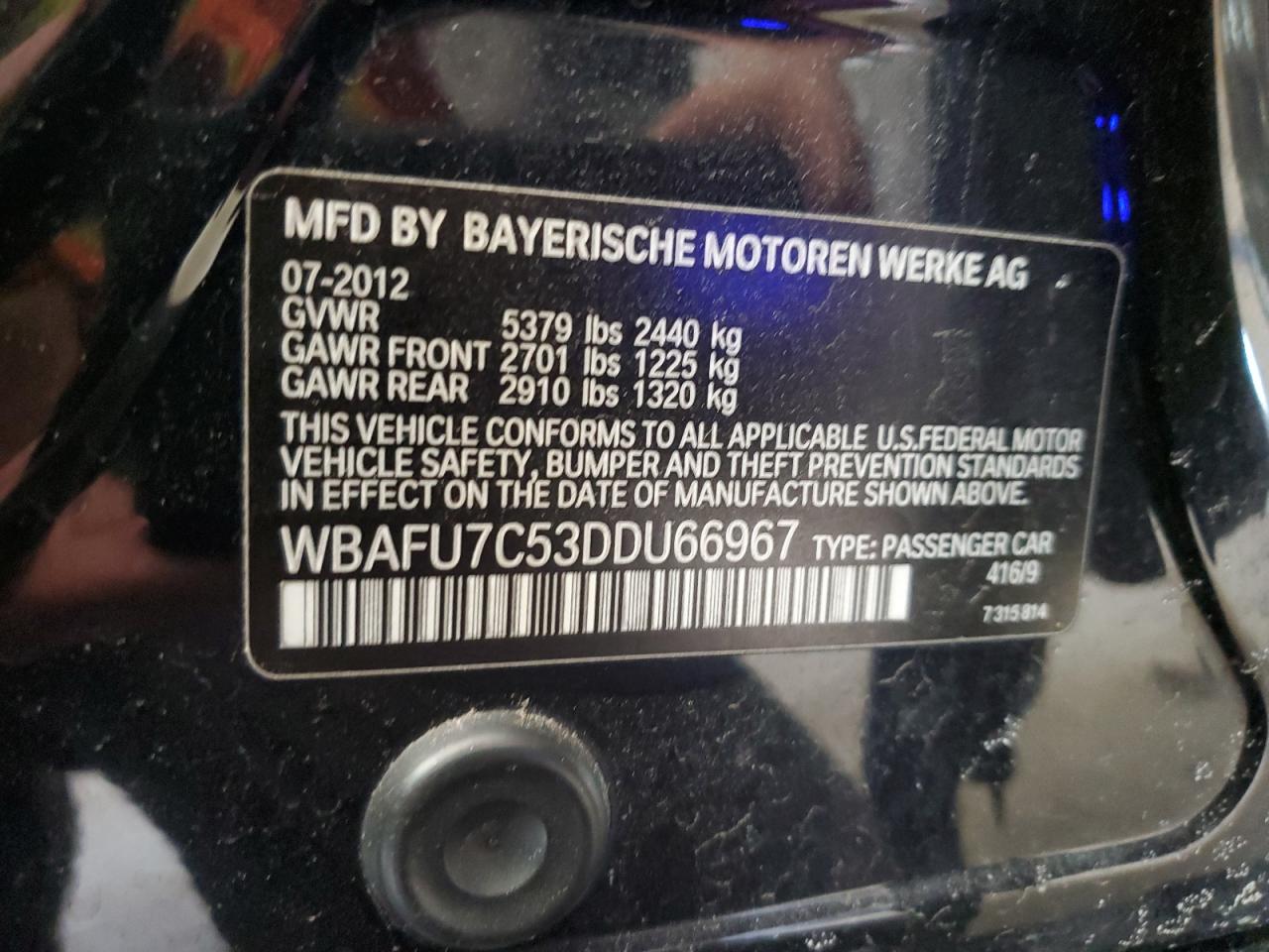 2013 BMW 5er - Image 12