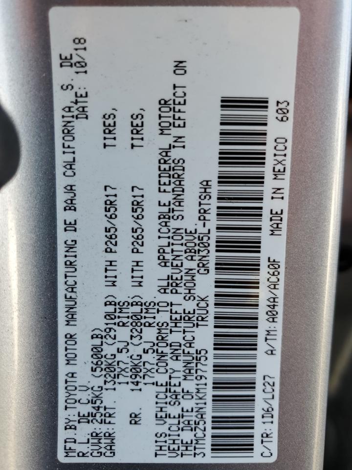 2019 Toyota Tacoma - Image 12