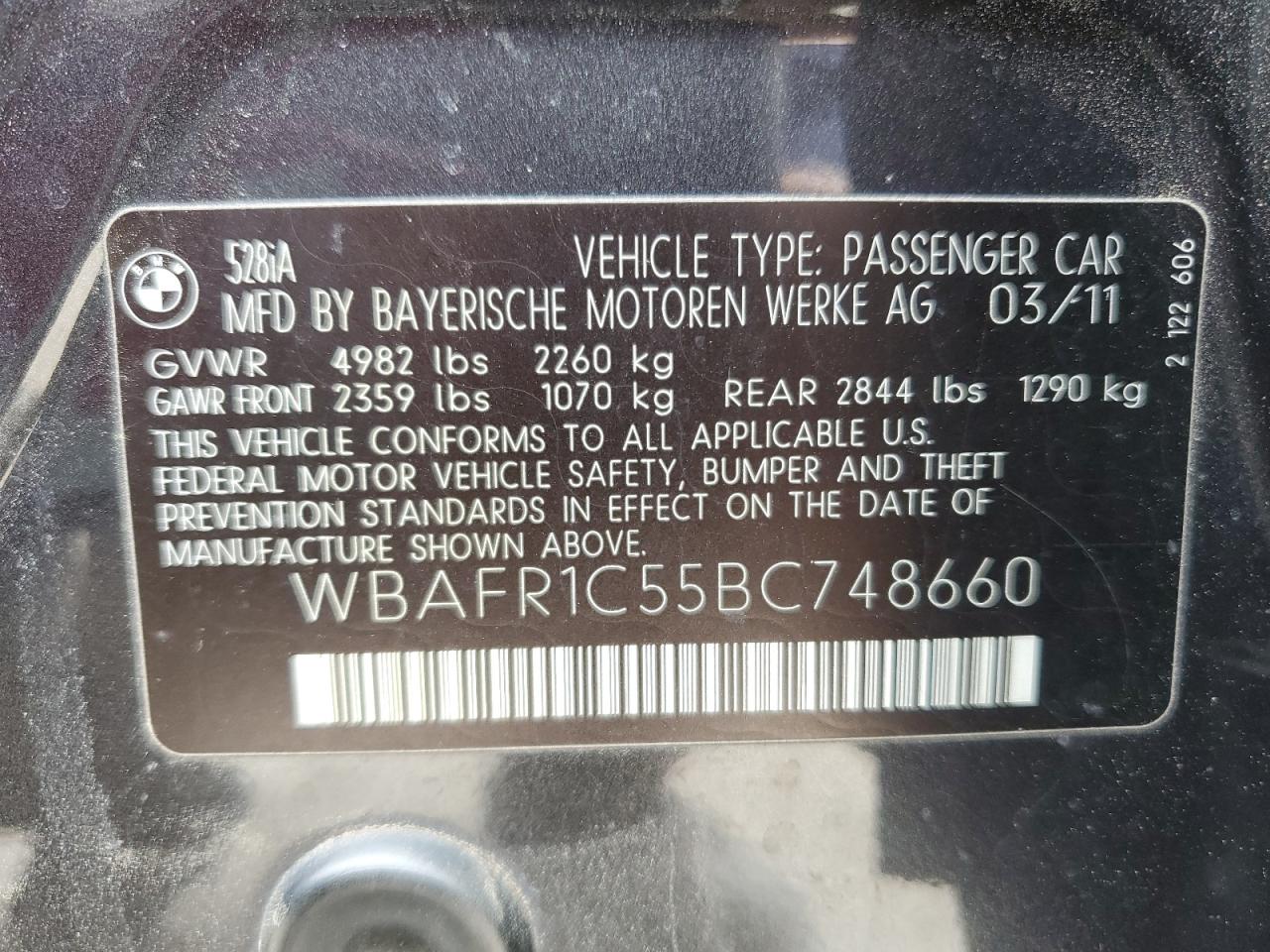 2011 BMW 5er - Image 12