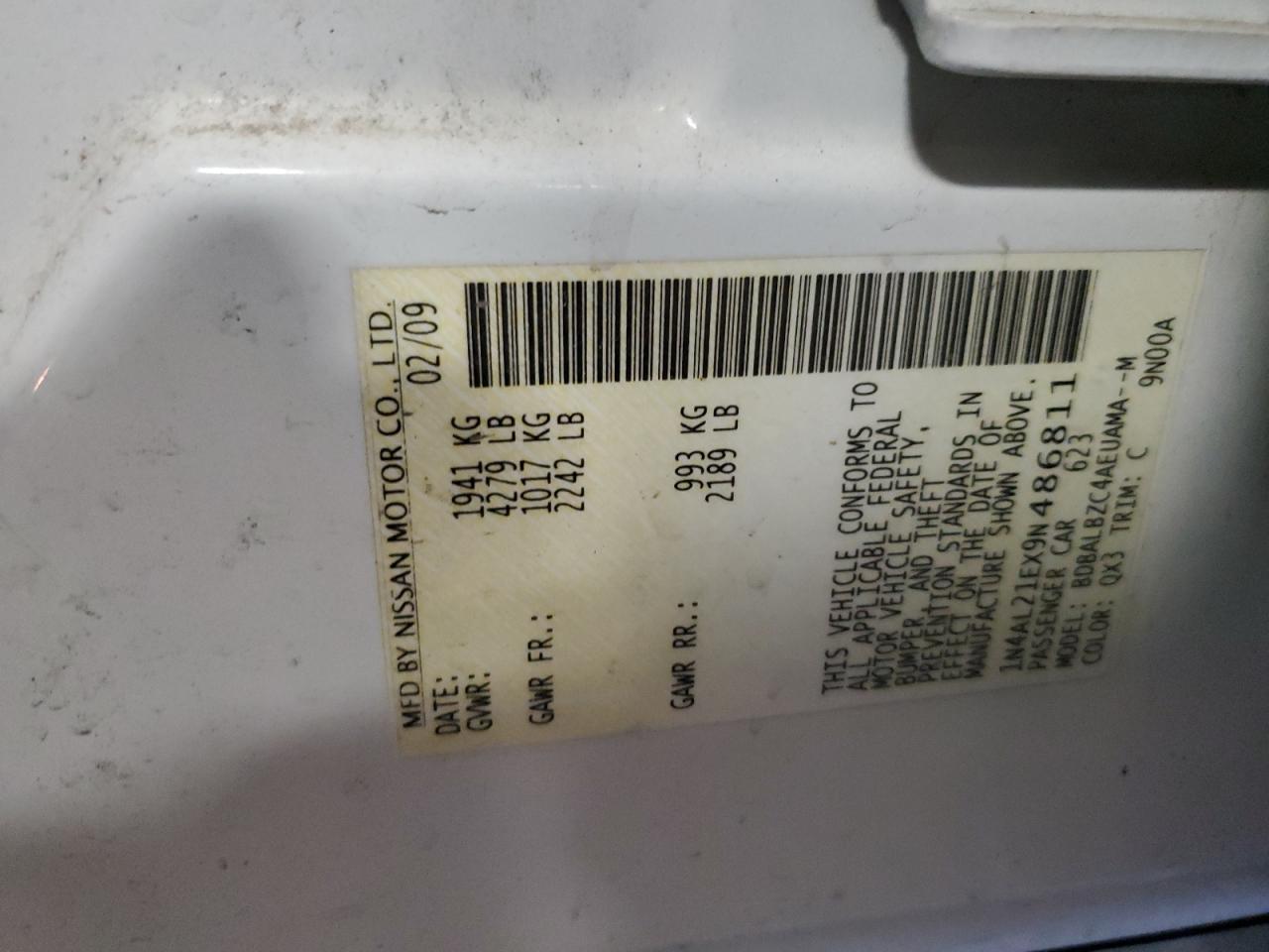 2009 Nissan Altima - Image 15