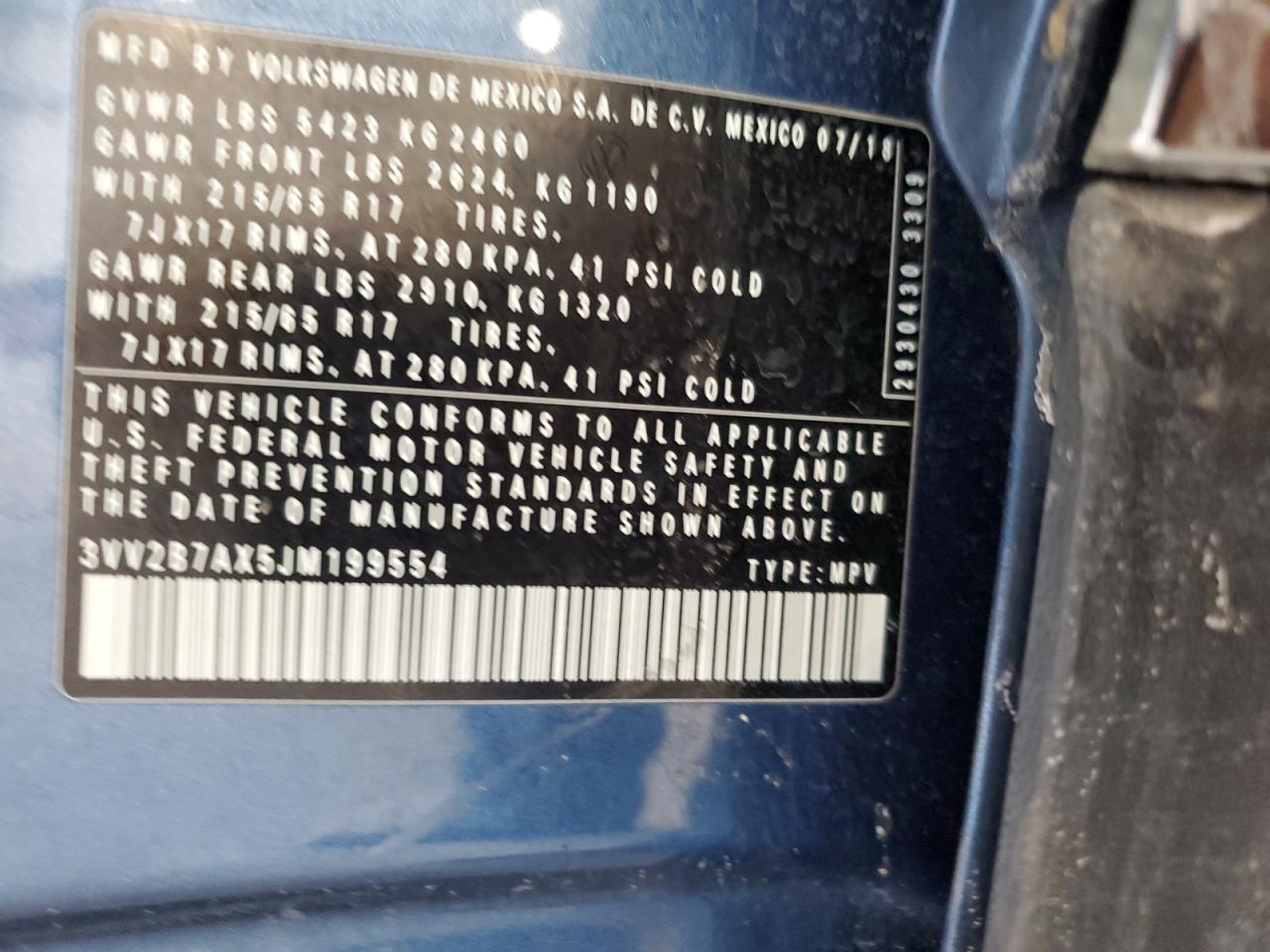 2018 Volkswagen Tiguan - Image 15