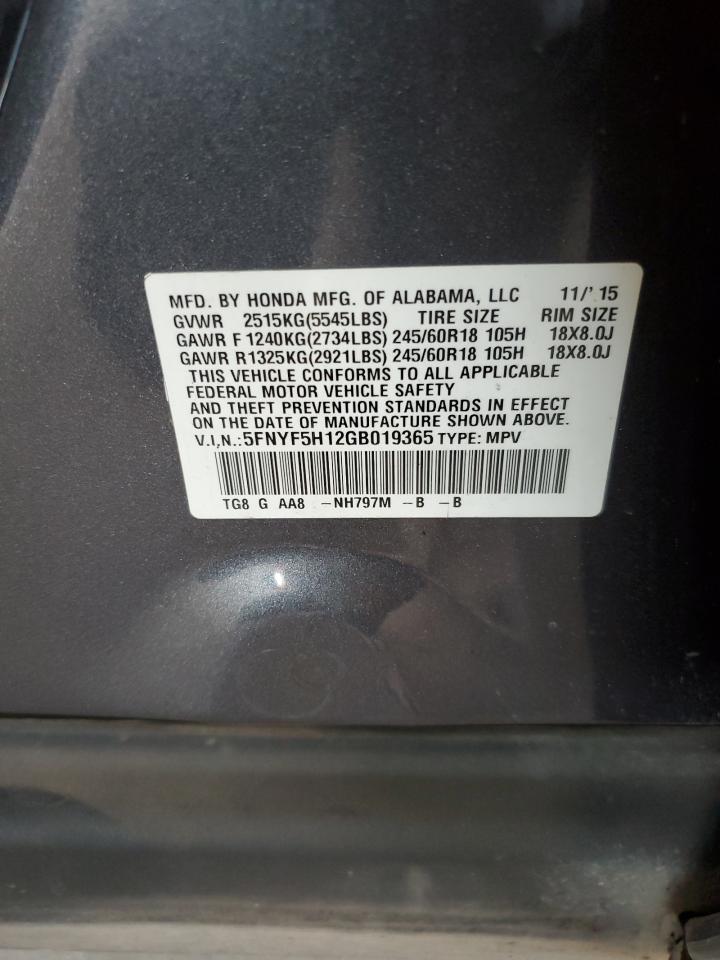 2016 Honda Pilot - Image 13