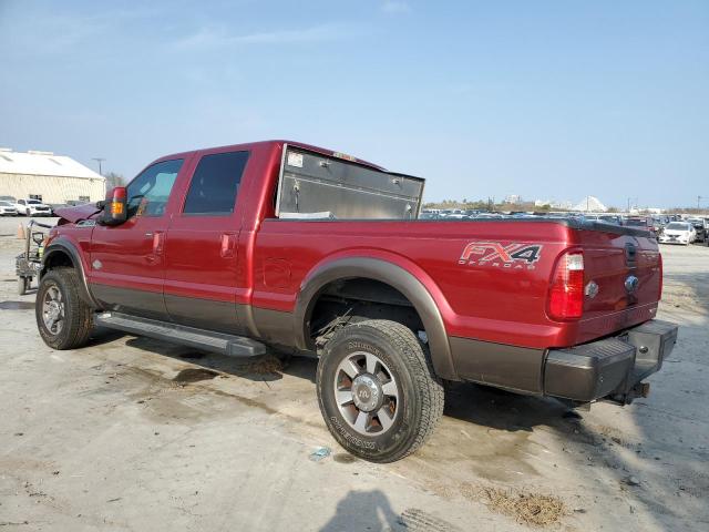 Пикапы FORD F250 2015 Красный