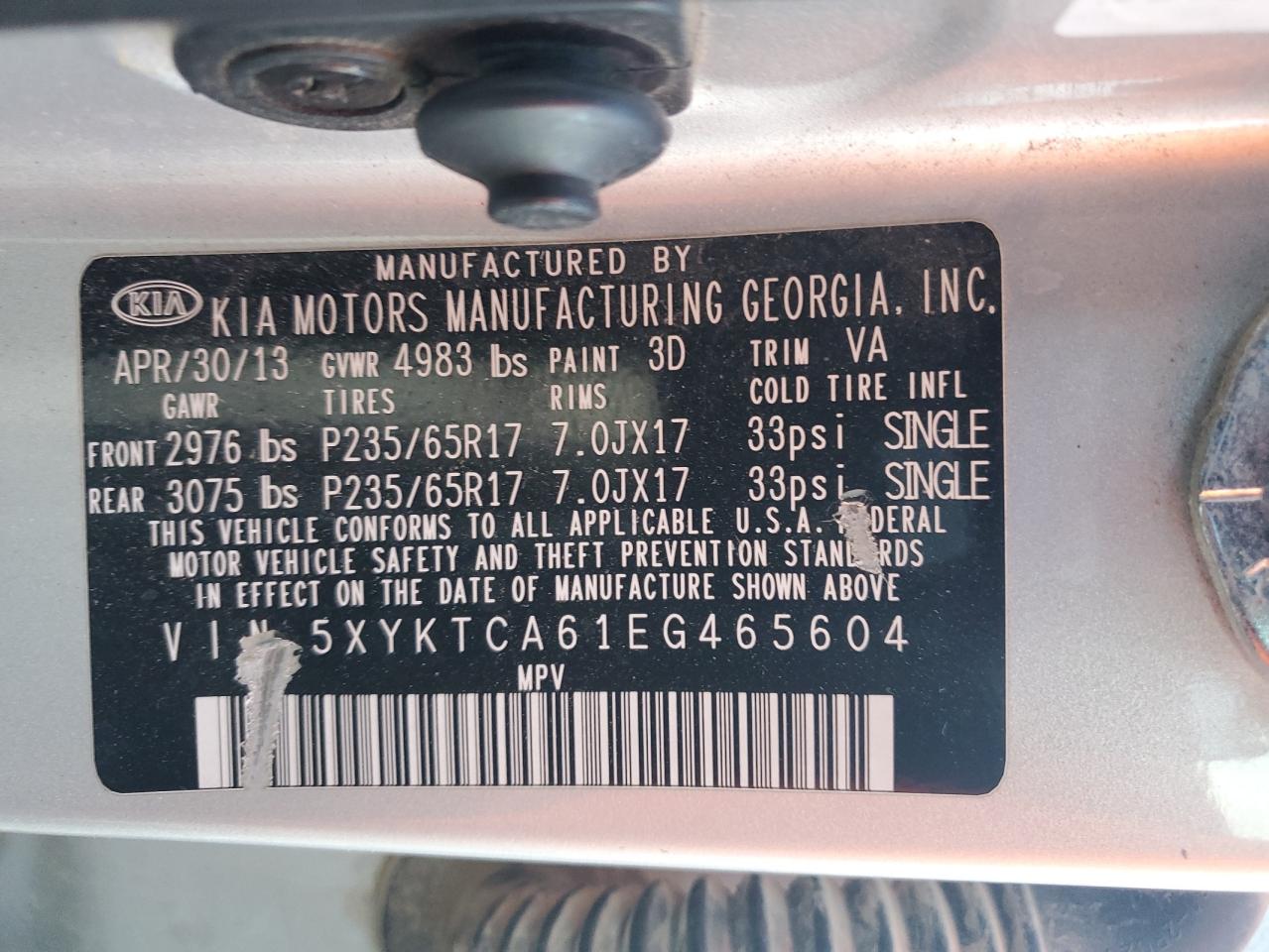 2014 Kia Sorento - Image 13