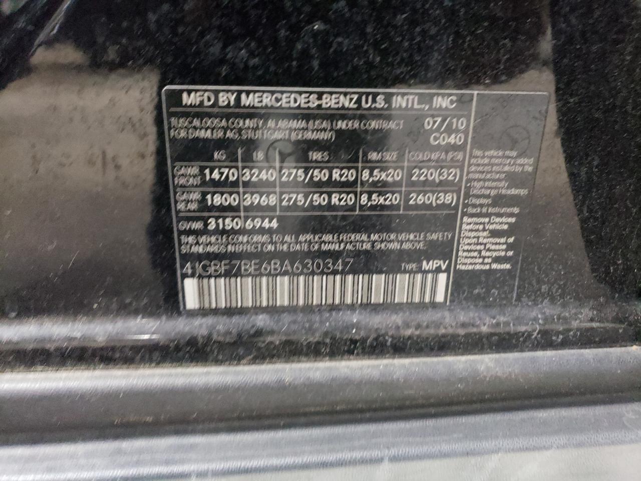 2011 Mercedes-Benz GL-klasse - Image 12