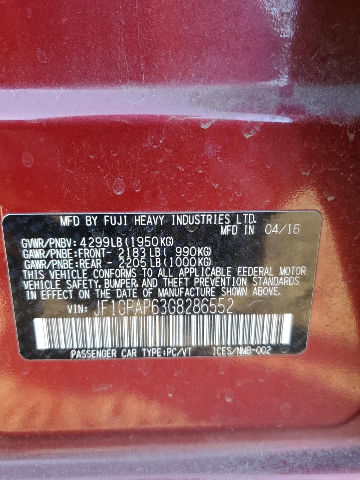 2016 Subaru Impreza - Image 12