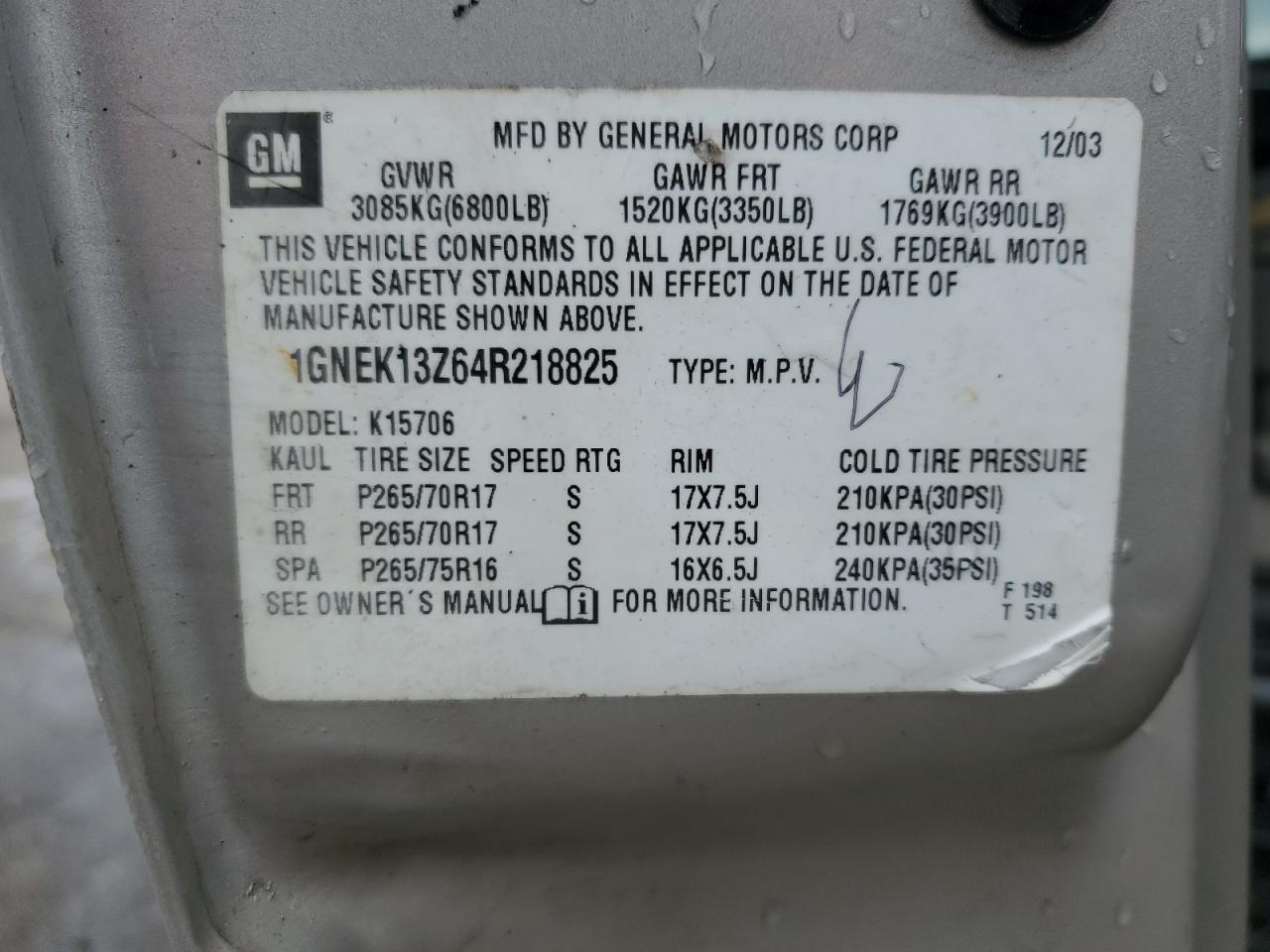 2004 Chevrolet Tahoe - Image 13