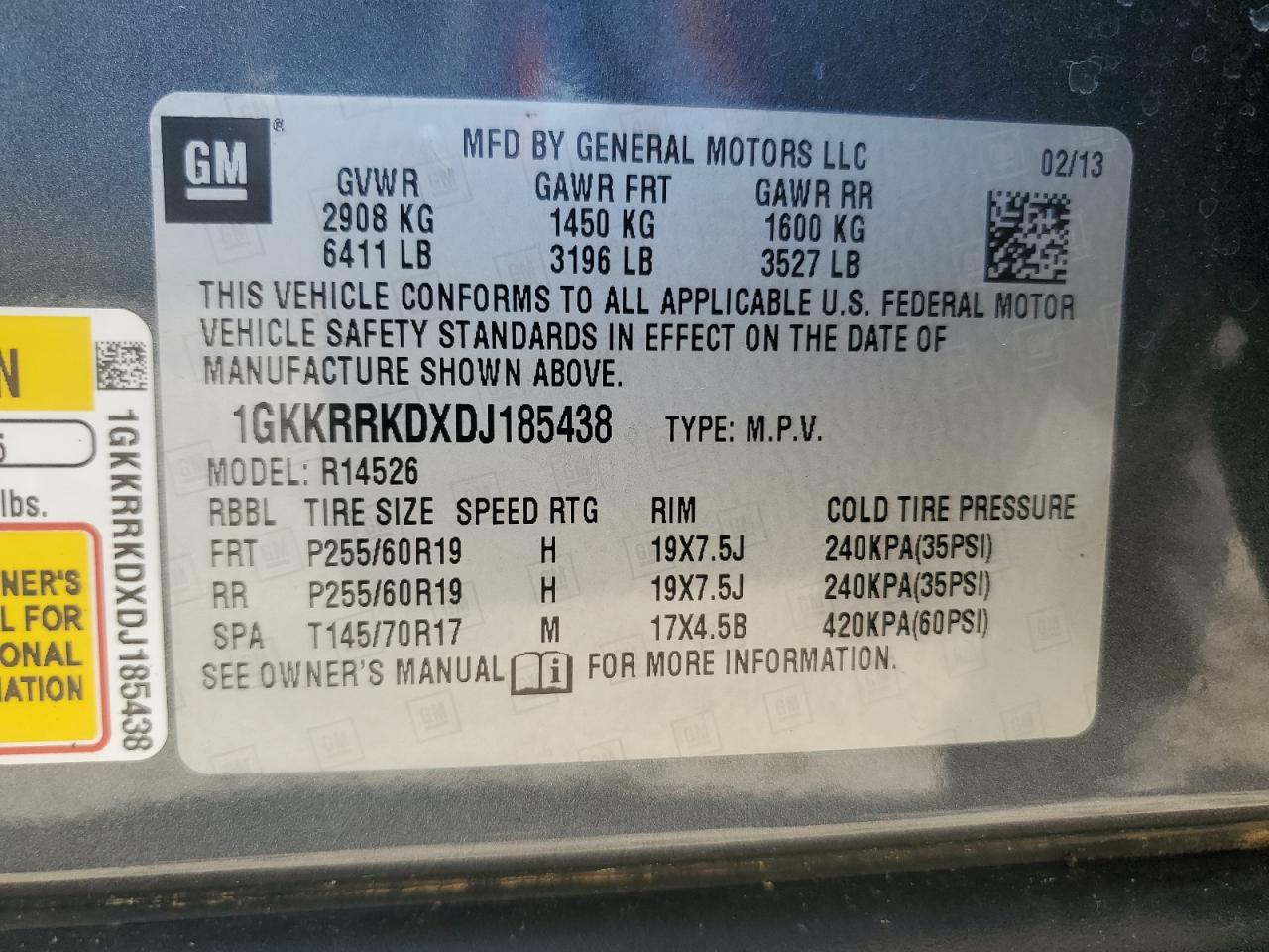 2013 GMC Acadia - Image 13