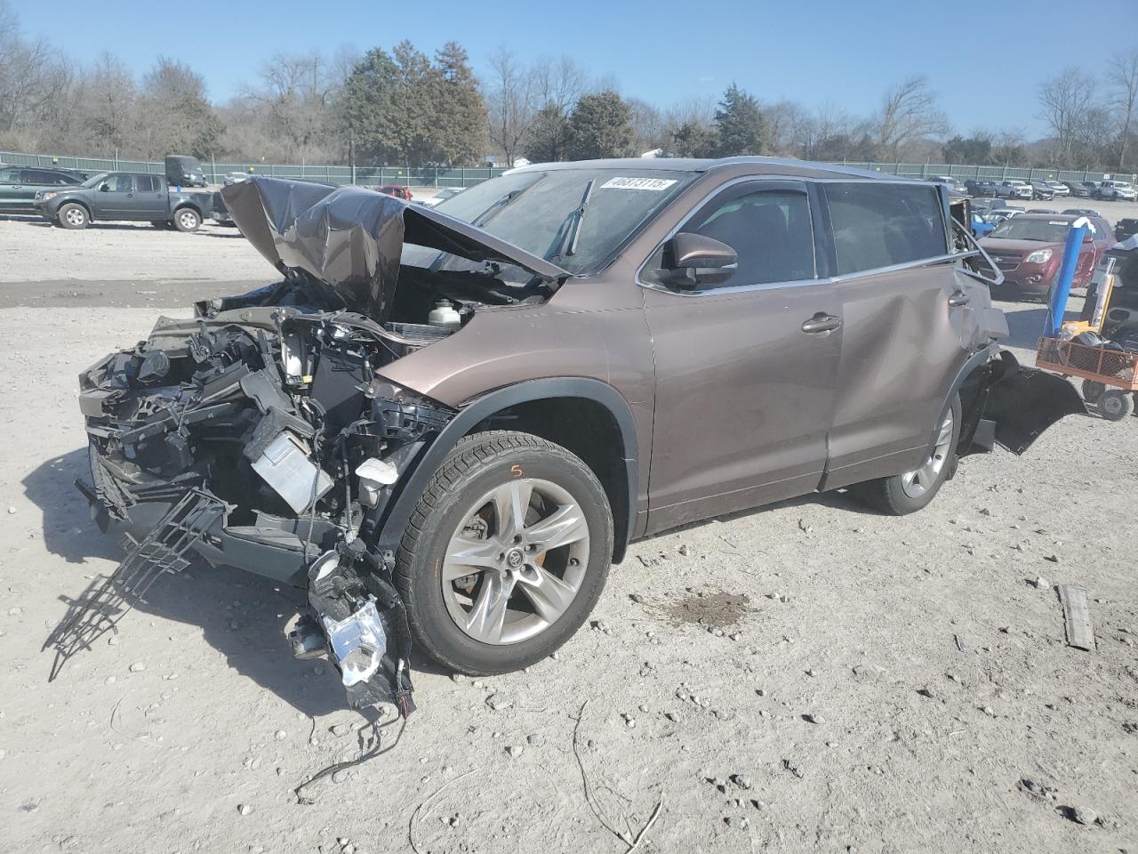 2018 Toyota Highlander Limited VIN: 5TDYZRFH0JS238746 Lot: 46873115