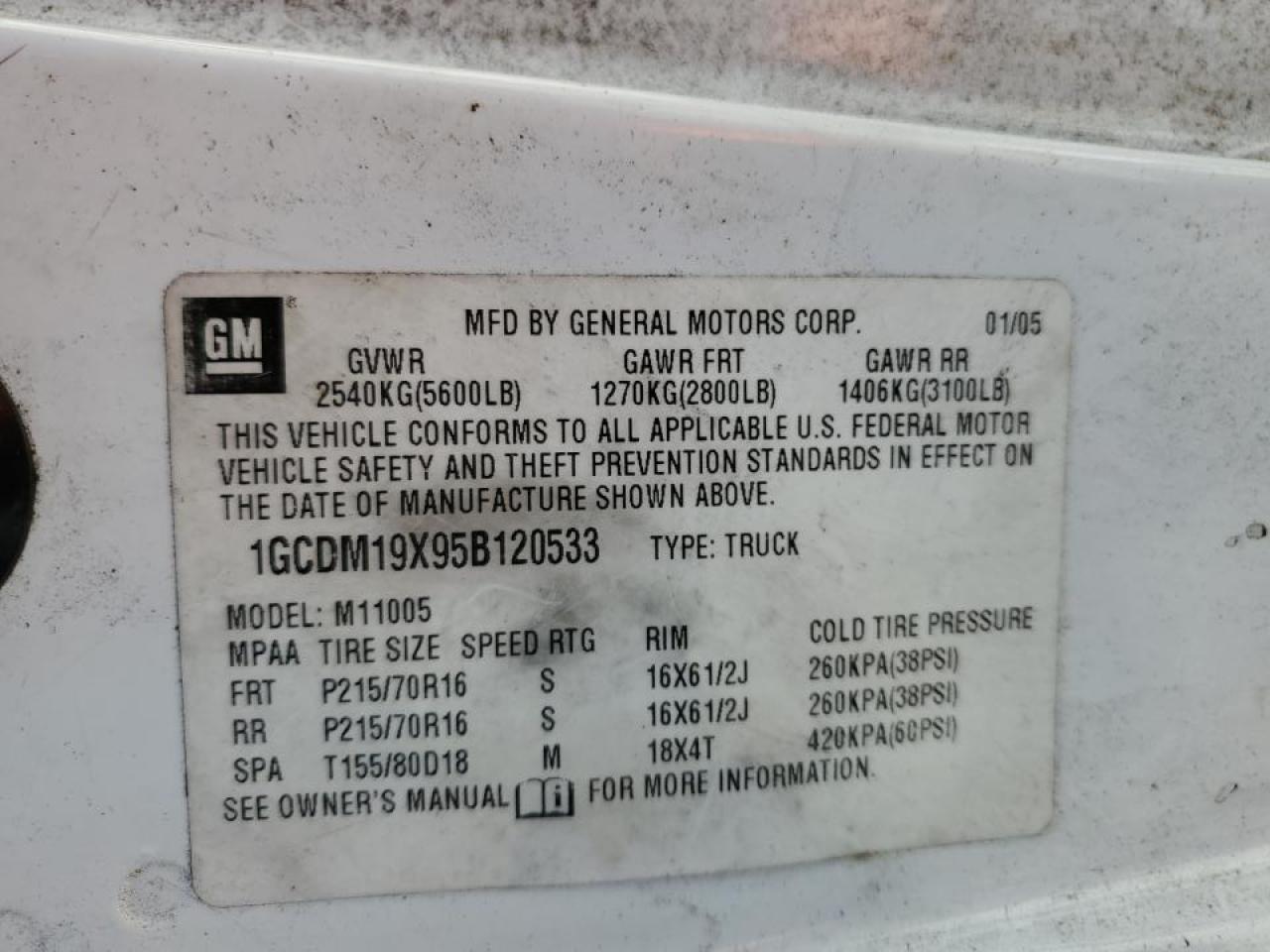 2005 Chevrolet Astro - Image 15