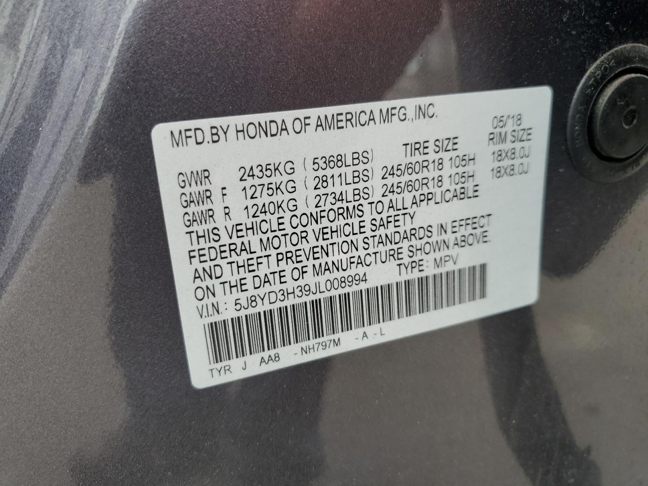 2018 Acura MDX - Image 13