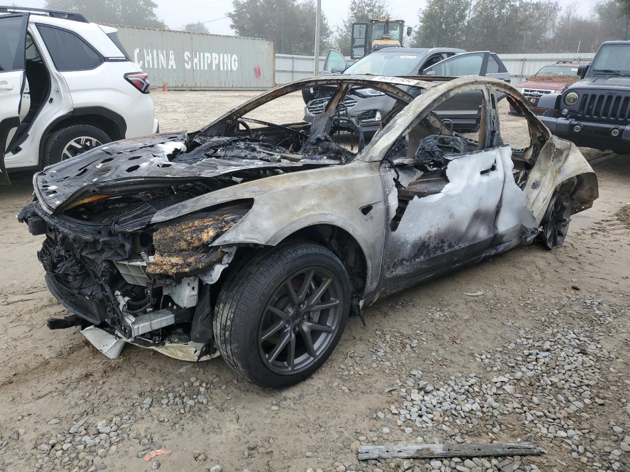 2018 Tesla Model 3 zu verkaufen in Midway, FL - Burn - Engine