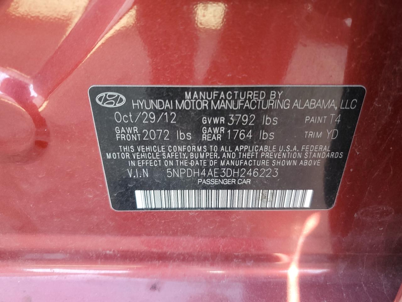 2013 Hyundai Elantra - Image 12