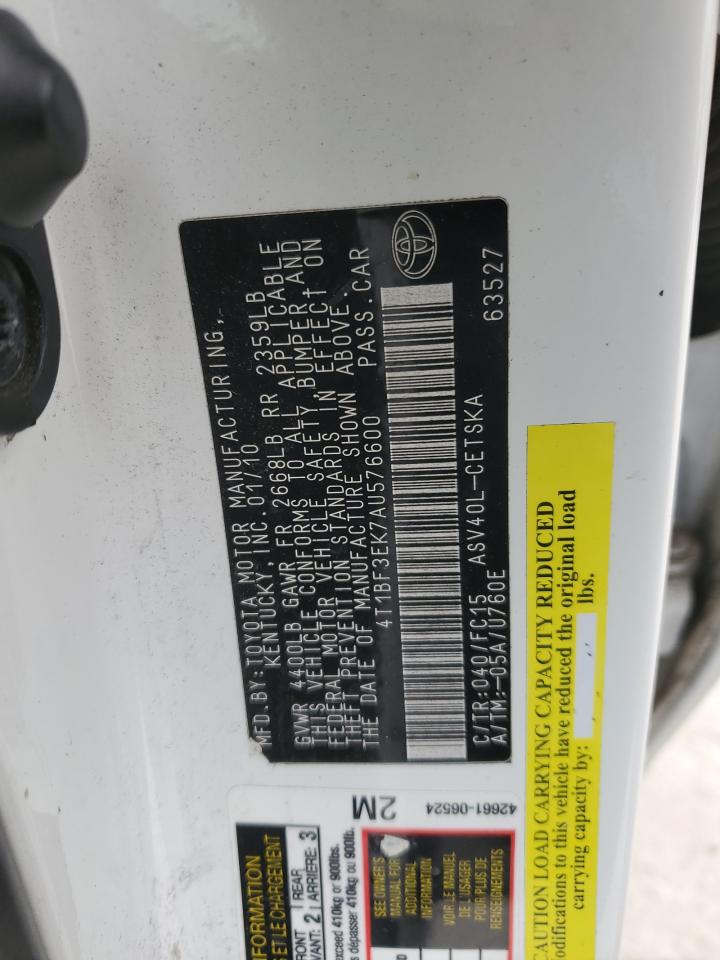 2010 Toyota Camry - Image 12