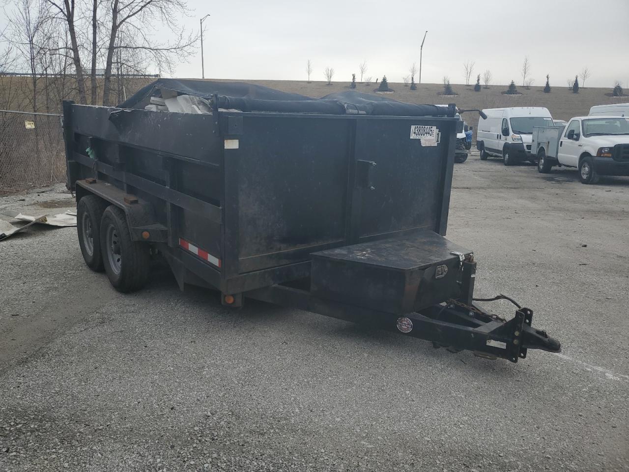 2018 Steel And Aluminum Dump Trailer იყიდება Dyer-ში, IN - Side