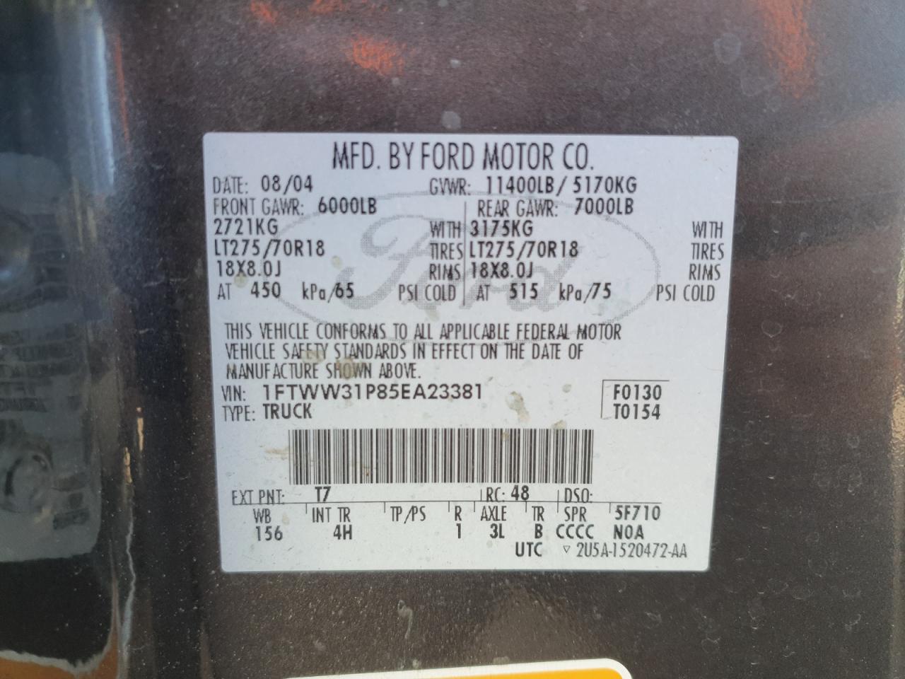 2005 Ford F350 - Image 12