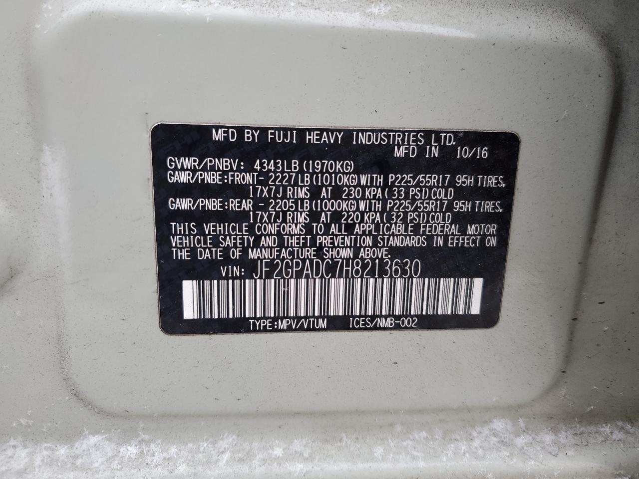 2017 Subaru XV - Image 15