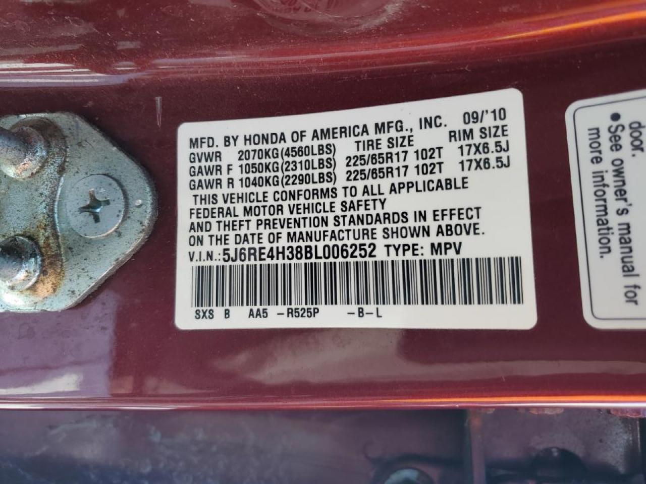 2011 Honda CR-V - Image 12